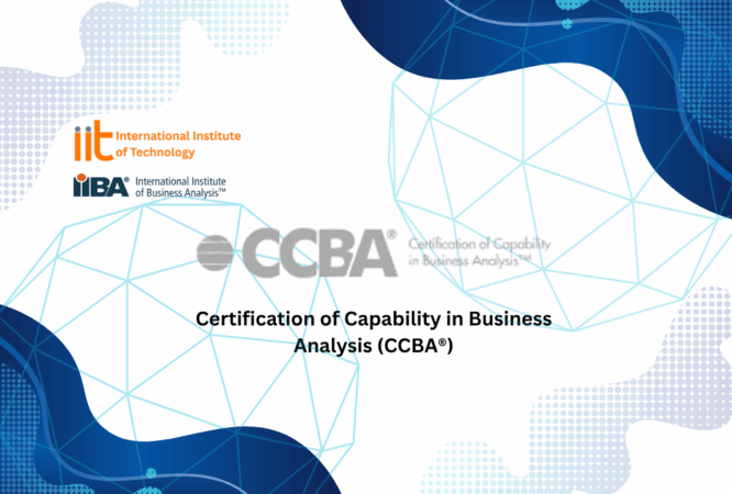 Certification of Capability in Business Analysis (CCBA®)